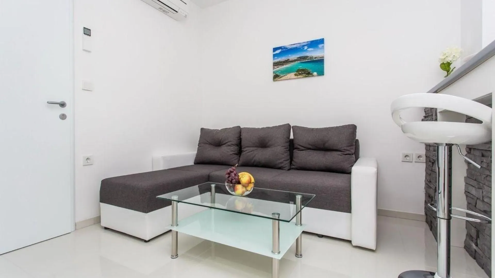 Tolle Wohnung In Baska Mit Eigenem Balkon Apartment