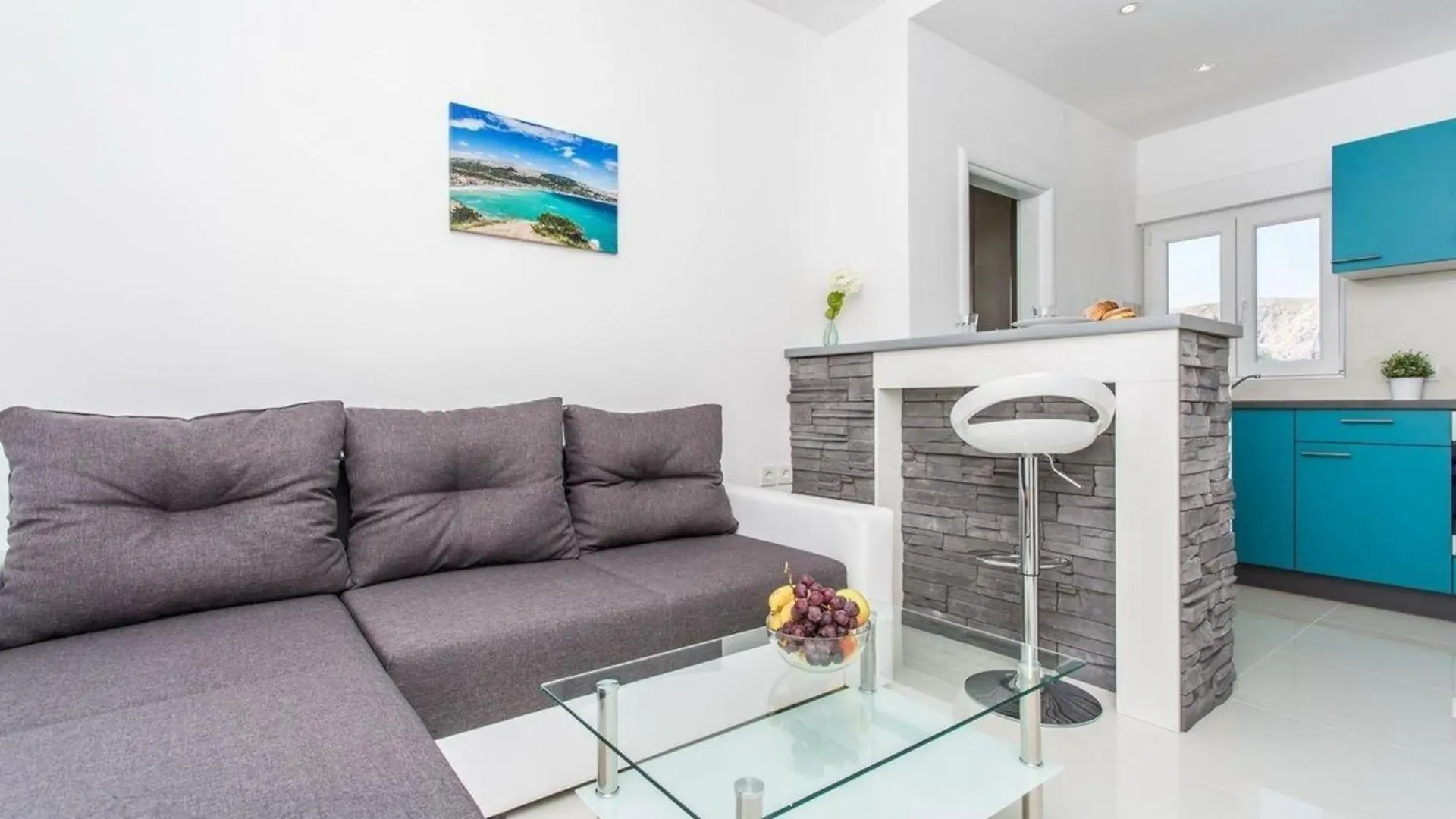 Apartment Tolle Wohnung In Baska Mit Eigenem Balkon