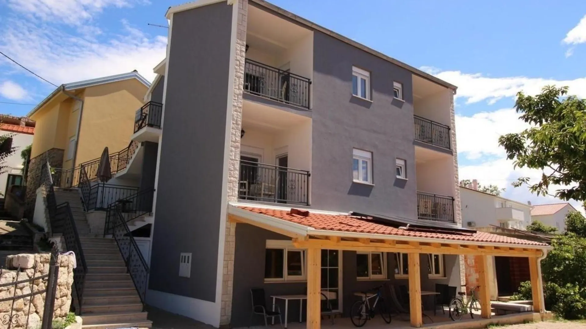 Tolle Wohnung In Baska Mit Eigenem Balkon Apartment Baska (Krk)